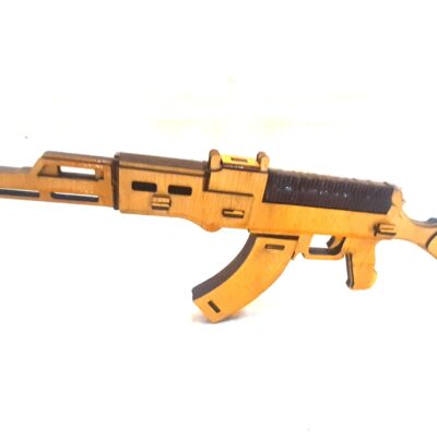 Toy Gun Wooden (AK 47)