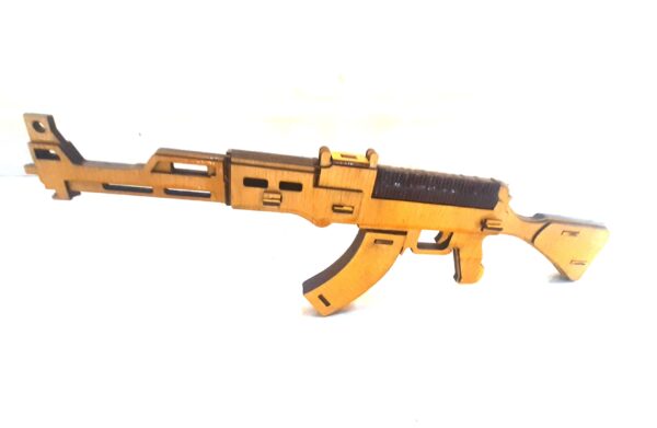 Toy Gun Wooden (AK 47)