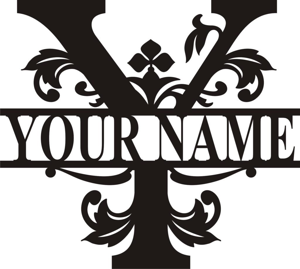 Personalized Monograms, wooden Laser Cut Custom letters, Wooden Names, Size-11"X11" (Any Letter from A to Z)